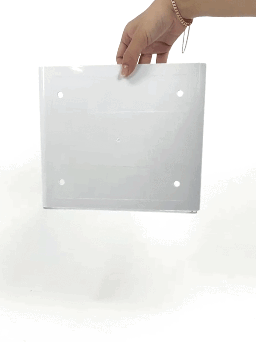 [올지] 부착식서랍 히든서랍 붙이는 서랍 책상밑 접착식 슬라이딩 무타공 화이트 상세 설명 27