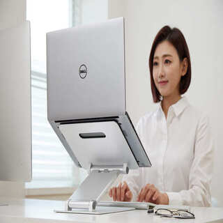 [파우트] EYES3 LIFT 각도조절 높이조절 거치대 아이패드 노트북 휴대용 접이식 독서대